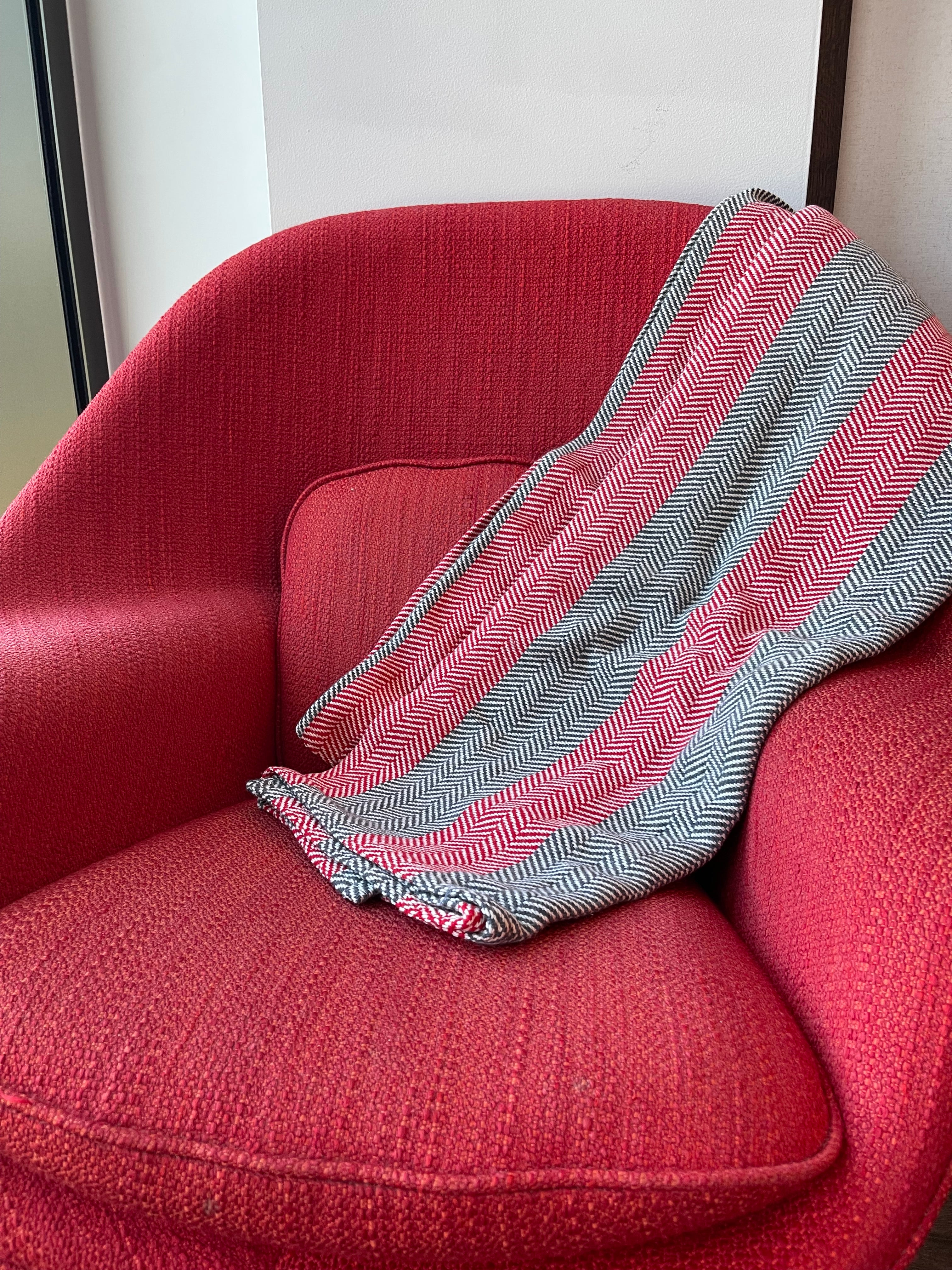 Vivloe throw blanket cotton cashmere